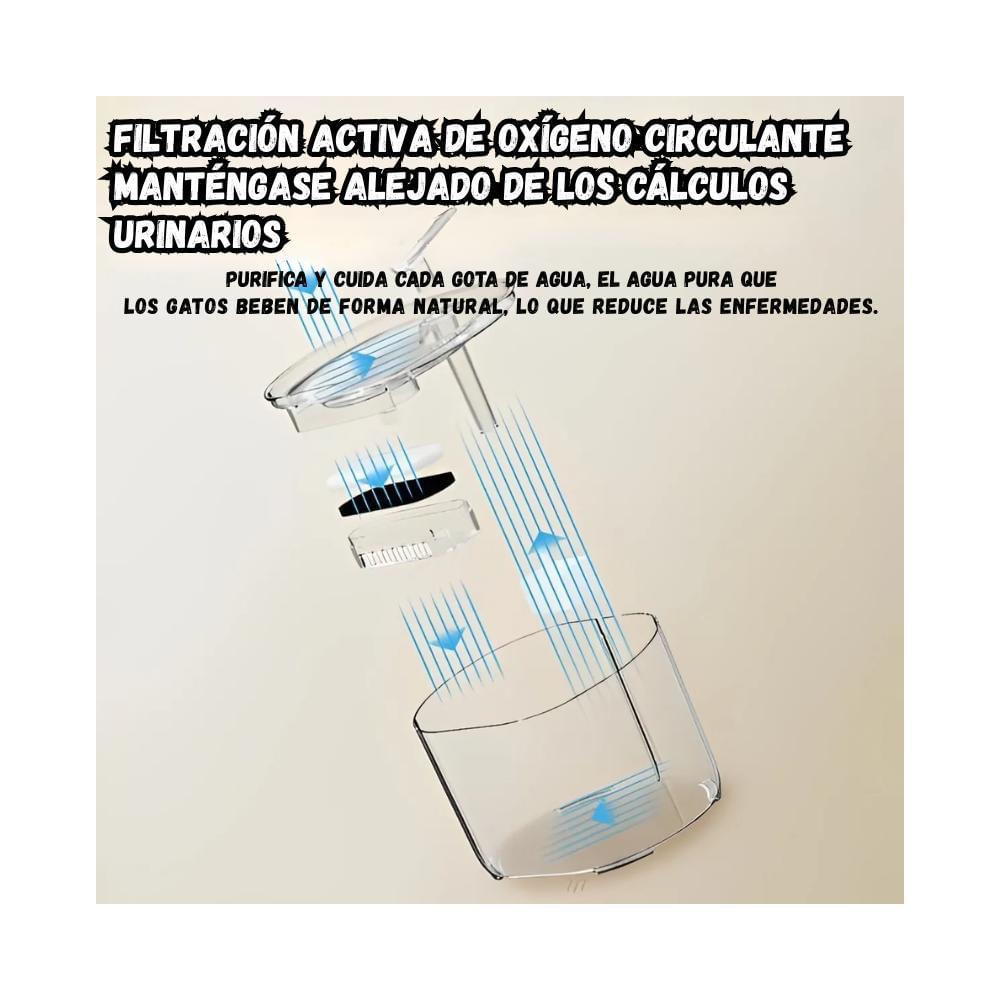 Bebedero Automatico Para Mascotas Con Sensor De Movimiento img #2