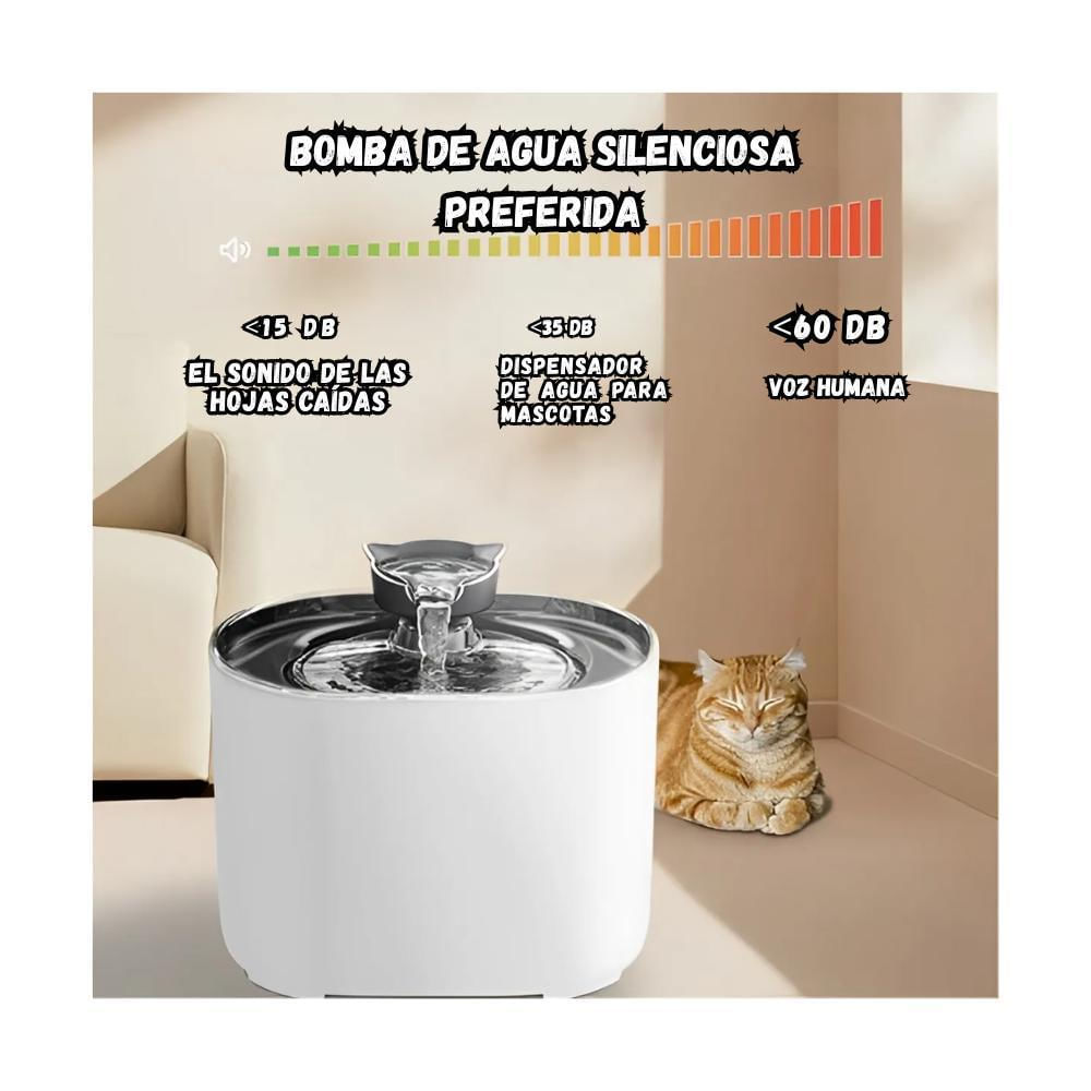 Bebedero Automatico Para Mascotas Con Sensor De Movimiento img #3