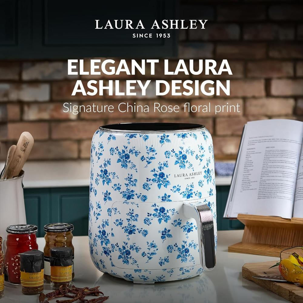 Freidora De Aire Laura Ashley Digital 9 En 1 4.75 Quarts Estampado Floral img #2