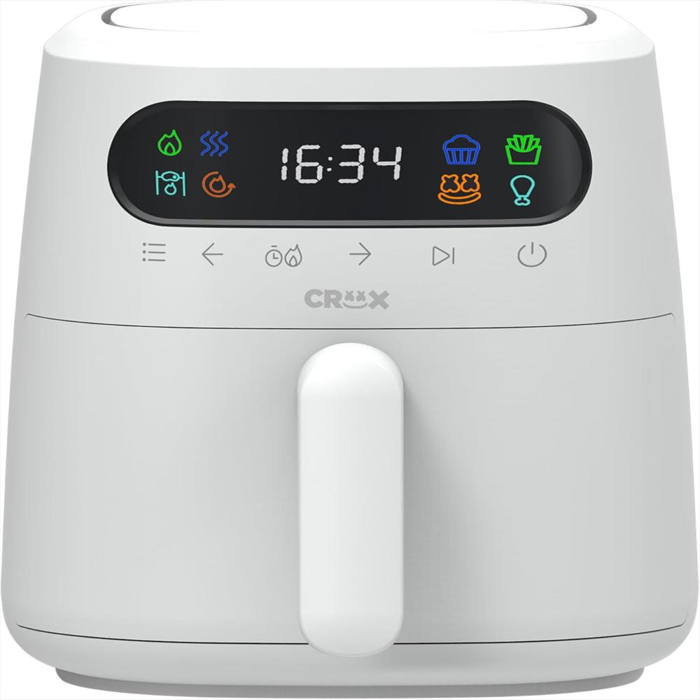 Freidora De Aire Crux Digital 3 Cuartos Tecnología Turbocrisp Temporizador Apagado Automático img #1