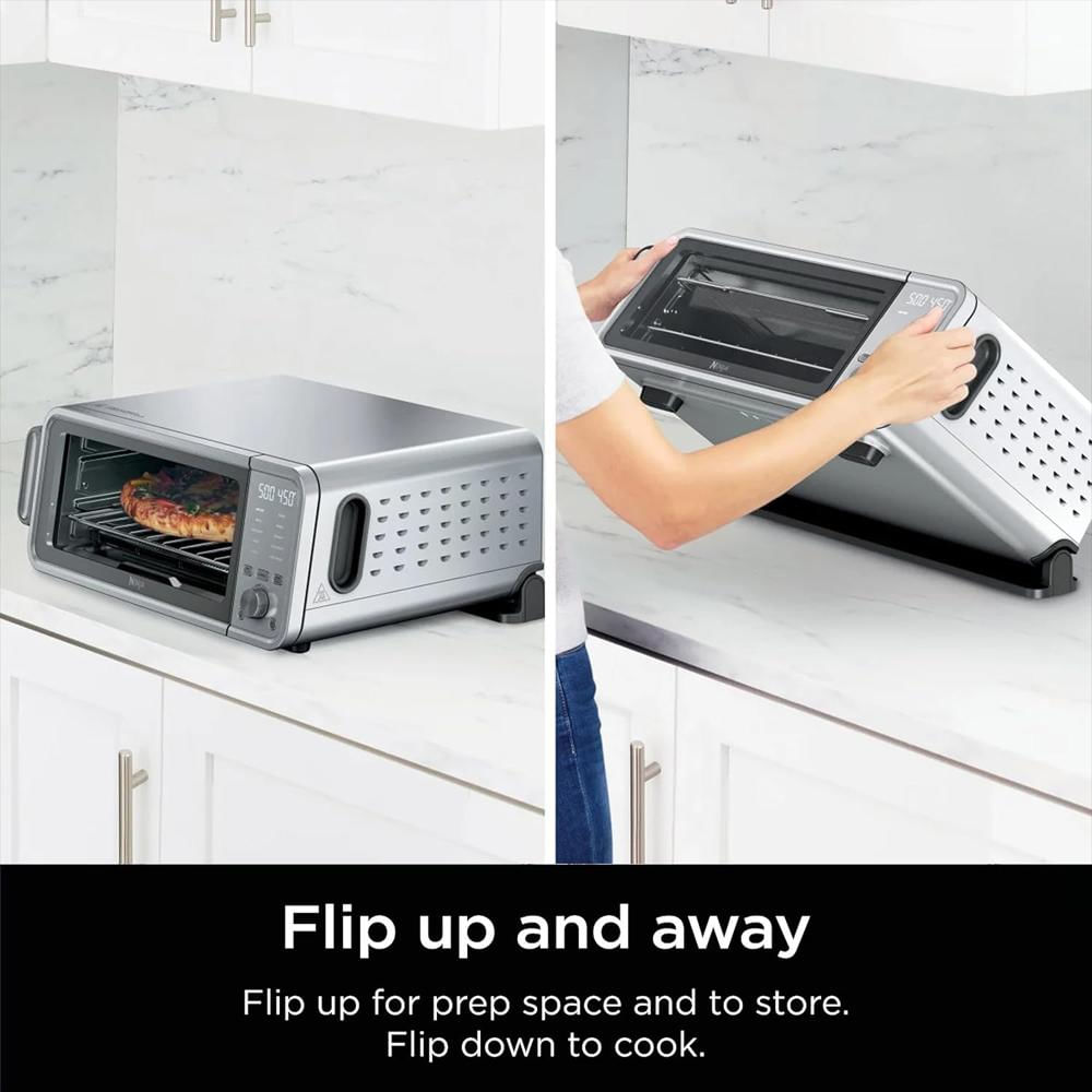 Horno De Aire Frito Ninja Digital 10 En 1 Capacidad Extra Grande Acero Inoxidable img #5
