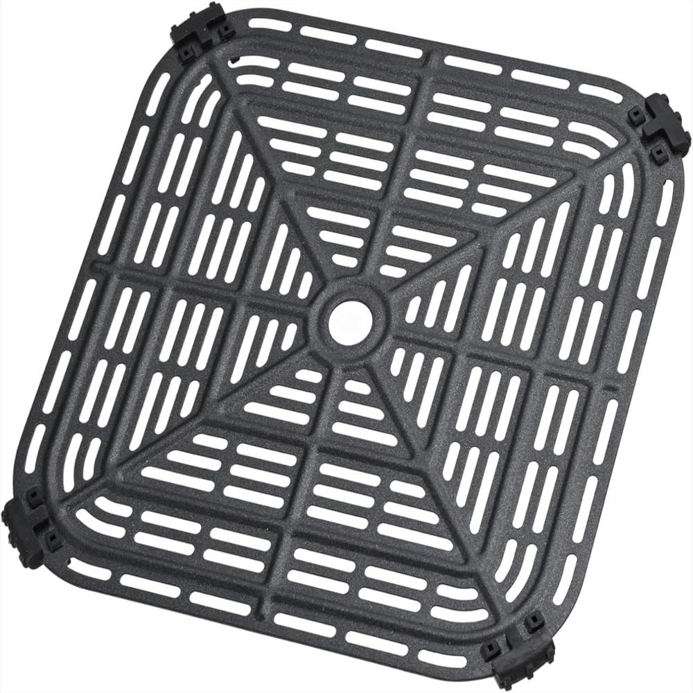 Freidora De Aire Tru Digital 8 Cuartos Control Táctil 8 Funciones Bandeja Antiadherente Gris Mate img #5