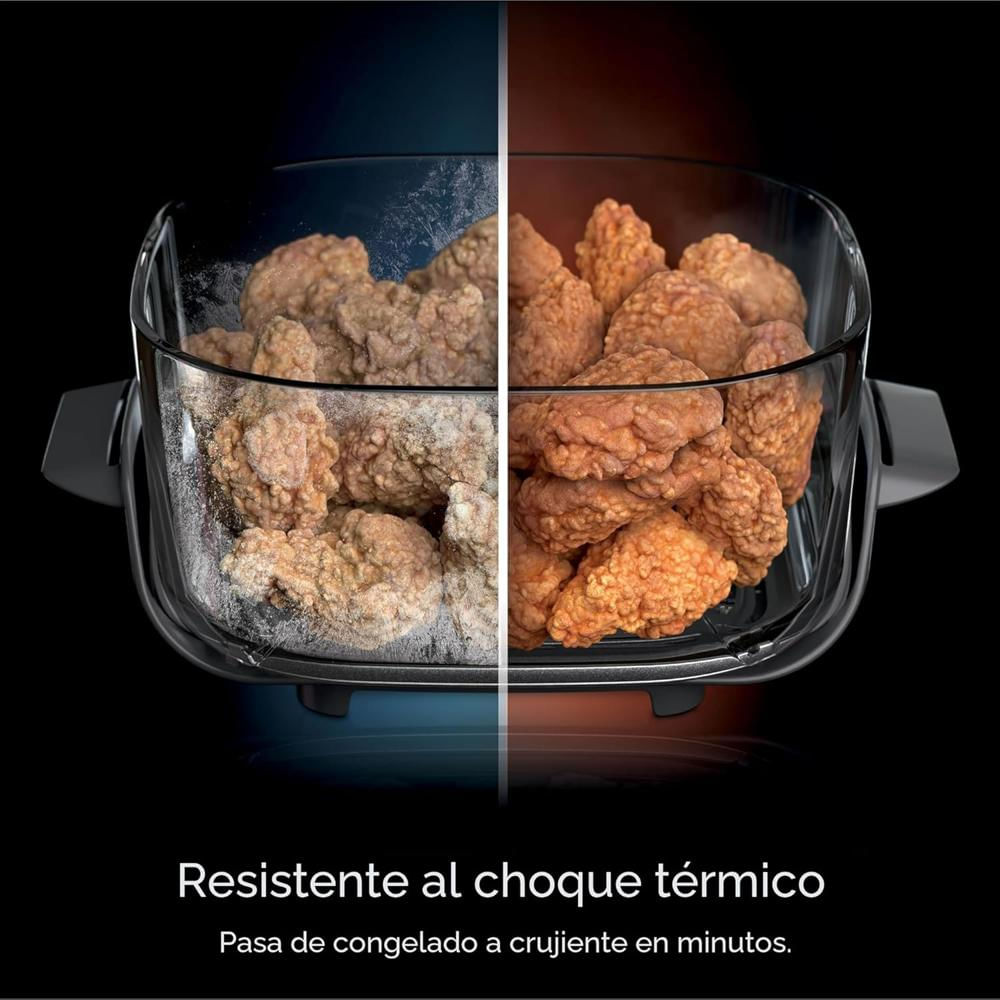 Freidora De Aire Ninja 4 En 1 Cristalería Cleancrisp Contenedores 4Qt Y 6Tazas No Tóxicos img #5