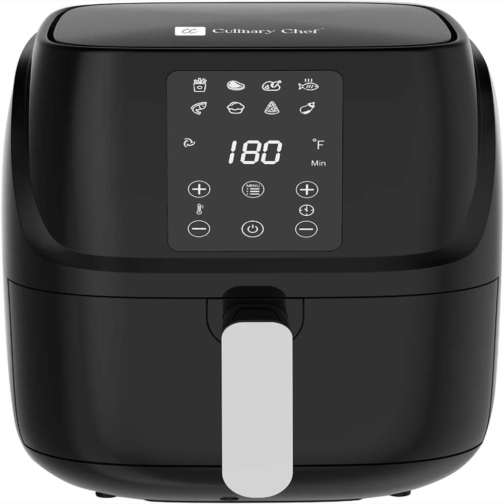 Freidora De Aire Culinary Chef Digital 3 Litros Color Negro Cook Fresh Sin Aceite img #2