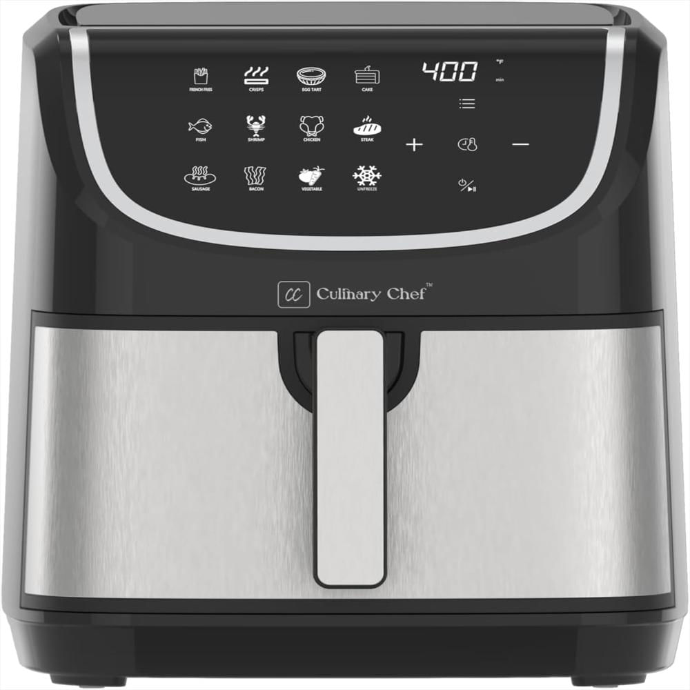 Freidora De Aire Culinary Chef Digital 3 Litros Color Negro Cook Fresh Sin Aceite img #4