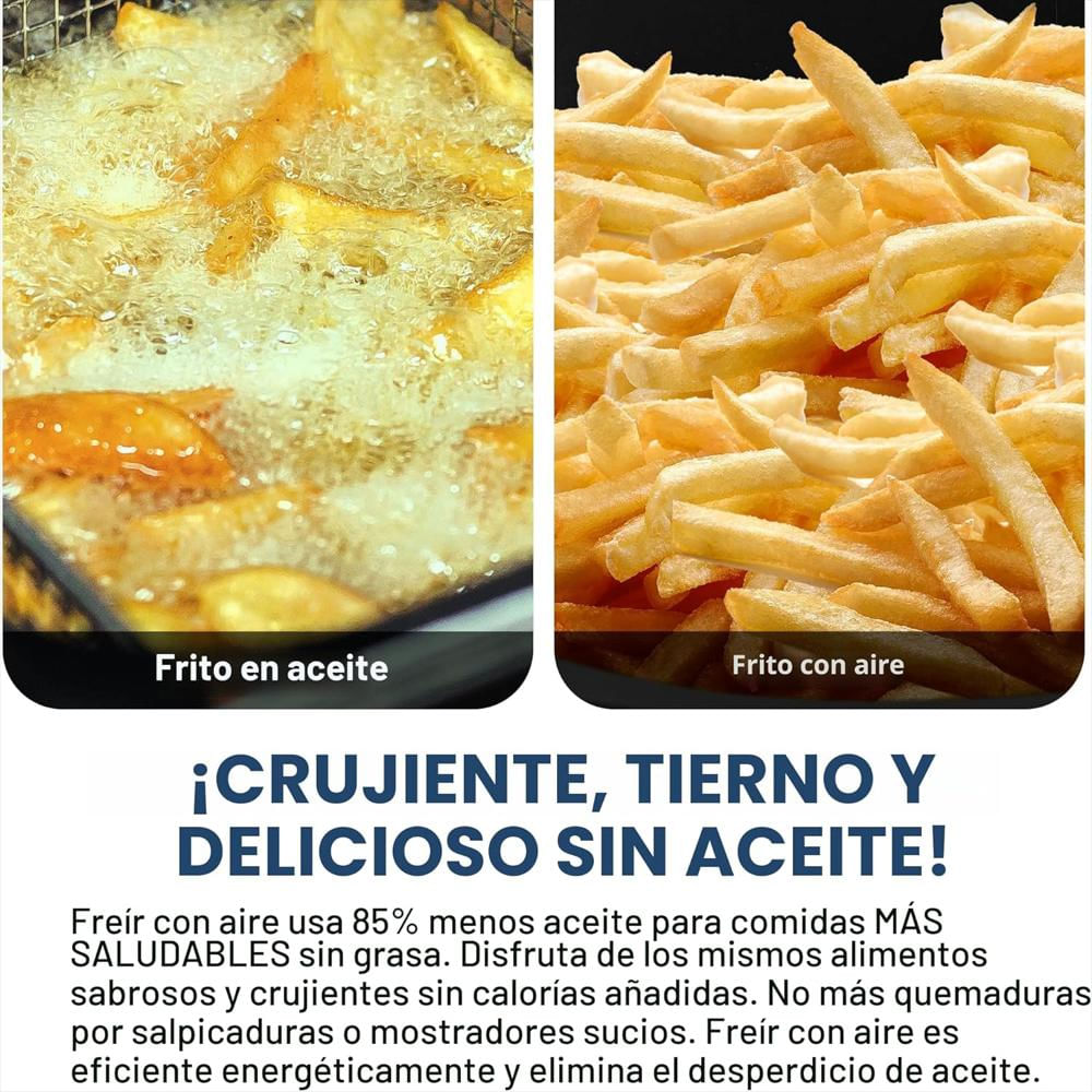 Freidora De Aire Elite Gourmet 1.1 Qt Antiadherente Saludable 1000 W img #5