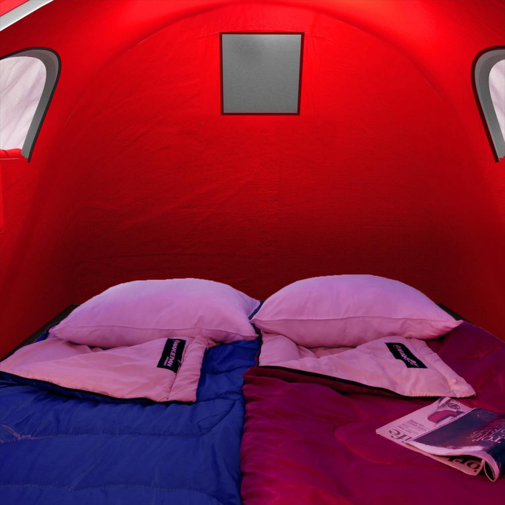 Carpa De Camping Wakeman Para 2 Personas De Armado Instantáneo Roja img #5