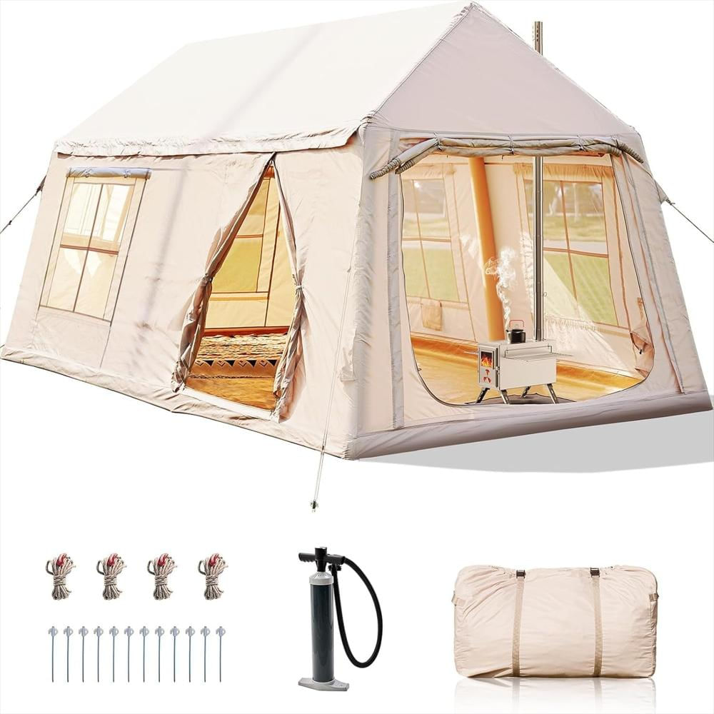 Carpa De Camping Inflable Slsy Para 8 A 10 Personas Con Conector Para img #1