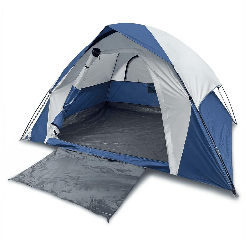 Carpa De Camping Xl Para 6 Personas Con Toldo Impermeable img #1