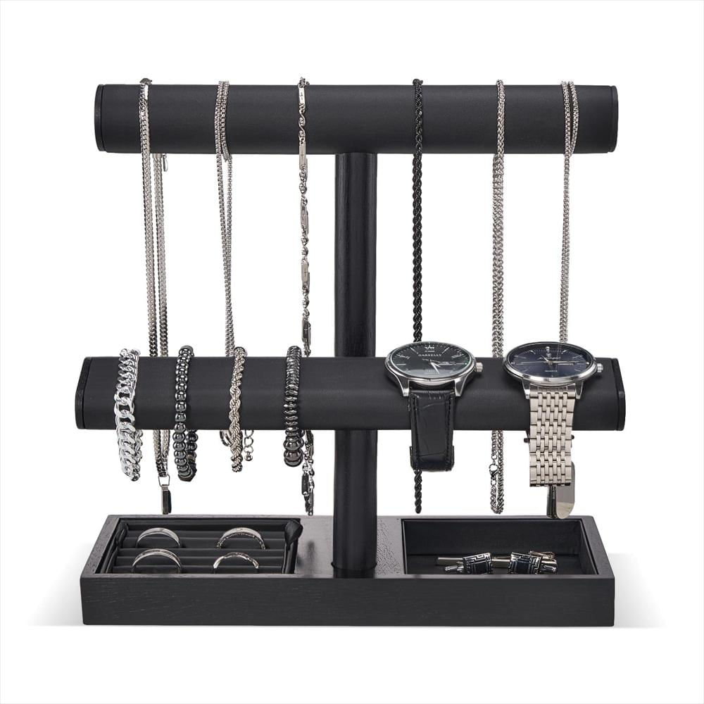 Soporte Organizador Procase De Madera Para Relojes Y Joyas Tipo Árbol img #1