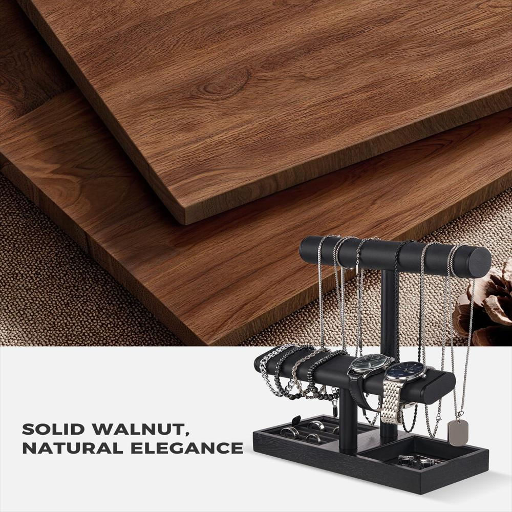Soporte Organizador Procase De Madera Para Relojes Y Joyas Tipo Árbol img #2
