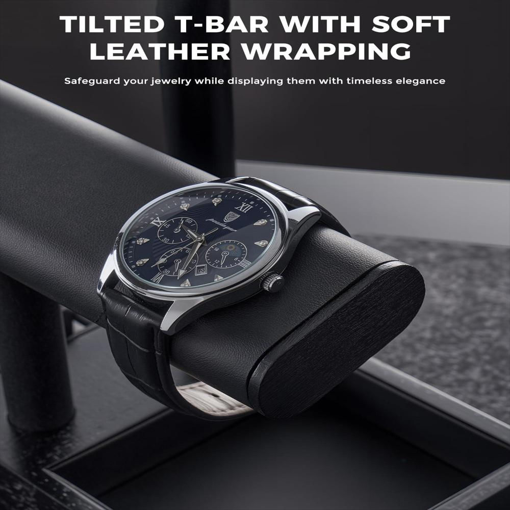 Soporte Organizador Procase De Madera Para Relojes Y Joyas Tipo Árbol img #3
