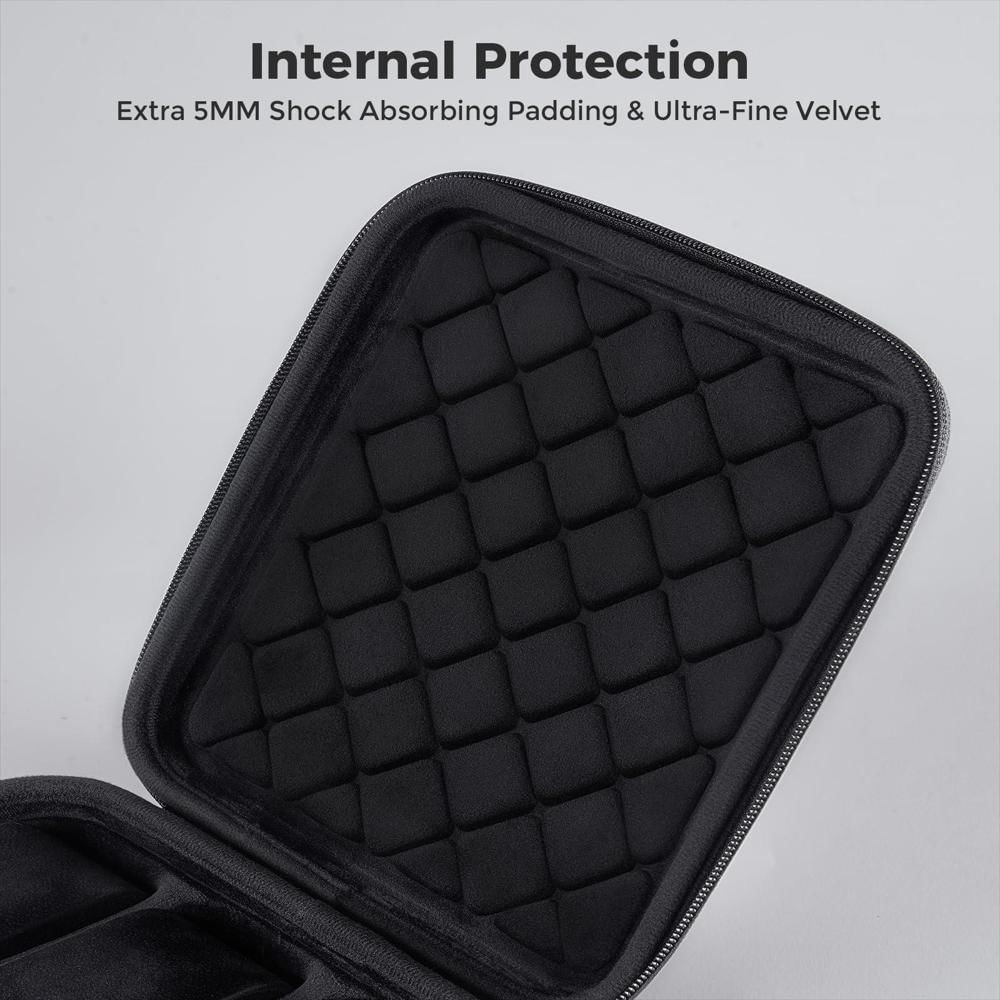Estuche Viaje Procase 6 Compartimentos Duro Negro img #4