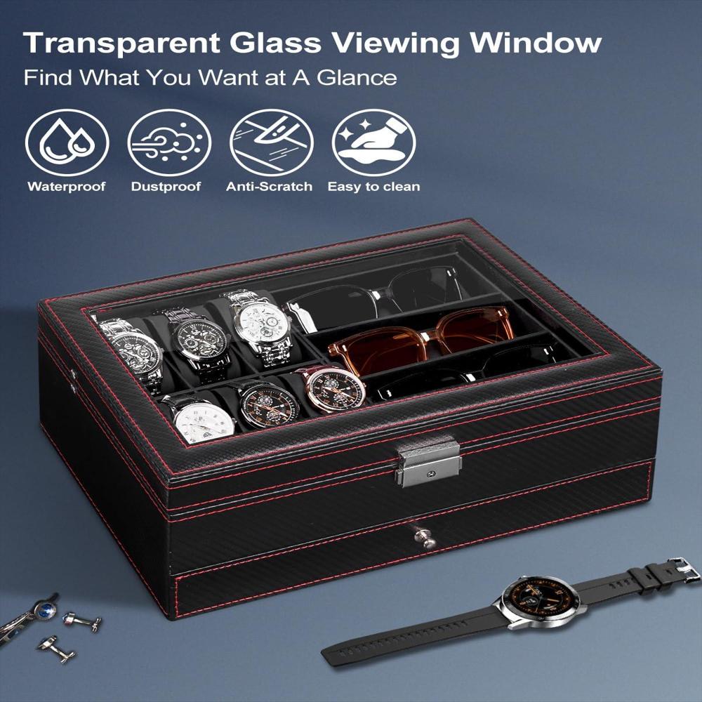 Caja Organizadora Jenseits Para 6 Relojes Y 3 Gafas img #4