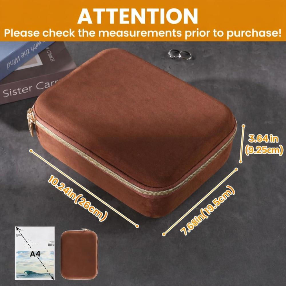 Estuche Organizador Procase Para Relojes Y Joyas Con 3 Compartimentos img #2