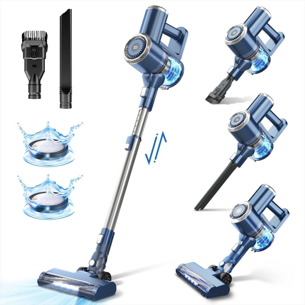 Aspiradora Vertical Prettycare W200 Recargable Para Piso Duro Alfombra img #1