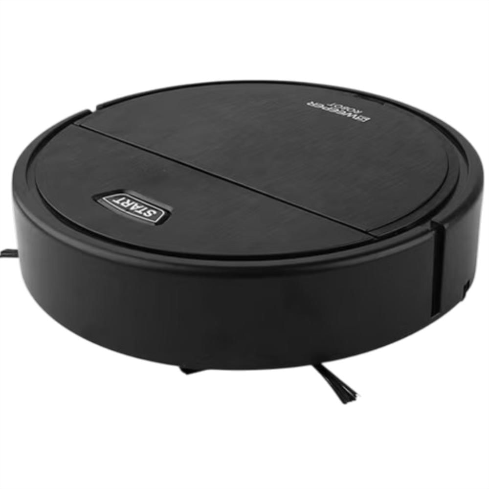 Aspiradora Robot Ultraslim Automática Para Múltiples Superficies Negra img #1