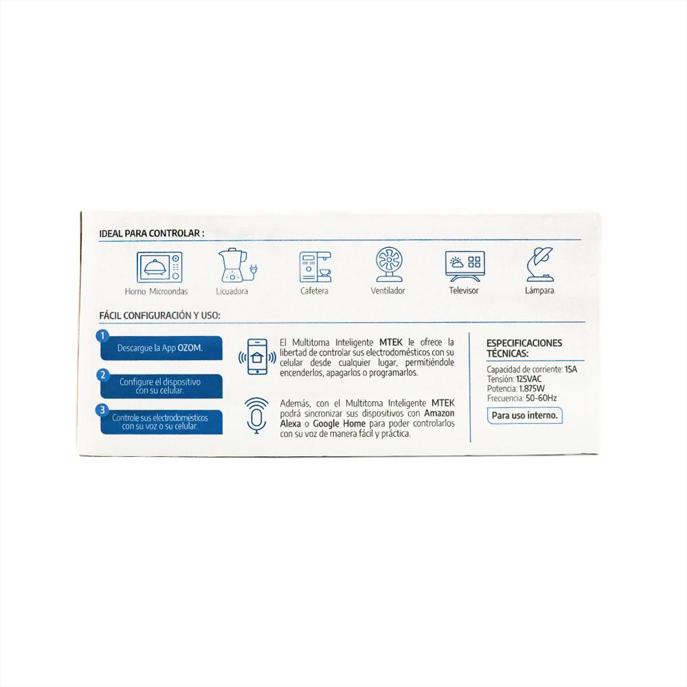 Multitoma Inteligente Mtek 2 Salidas Wifi img #4