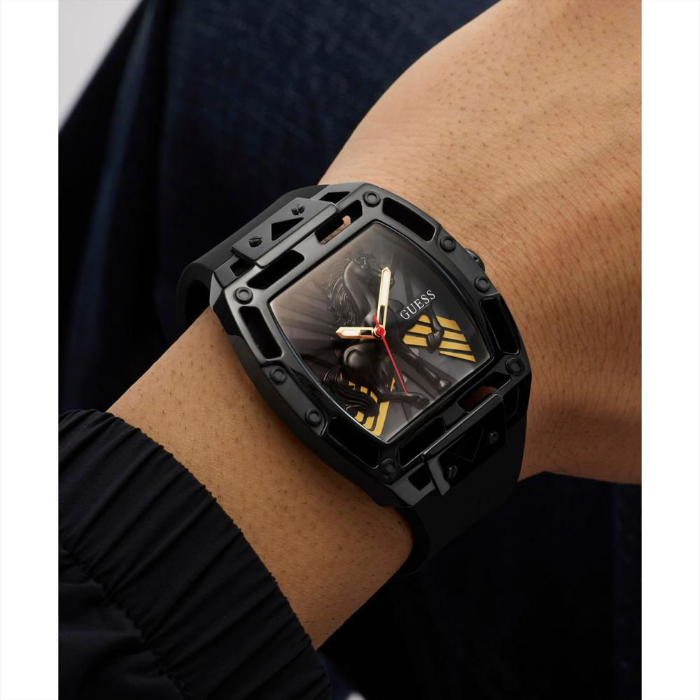Relojes Guess Mujer Legend. Silicona Negro Gw1074g1 img #4