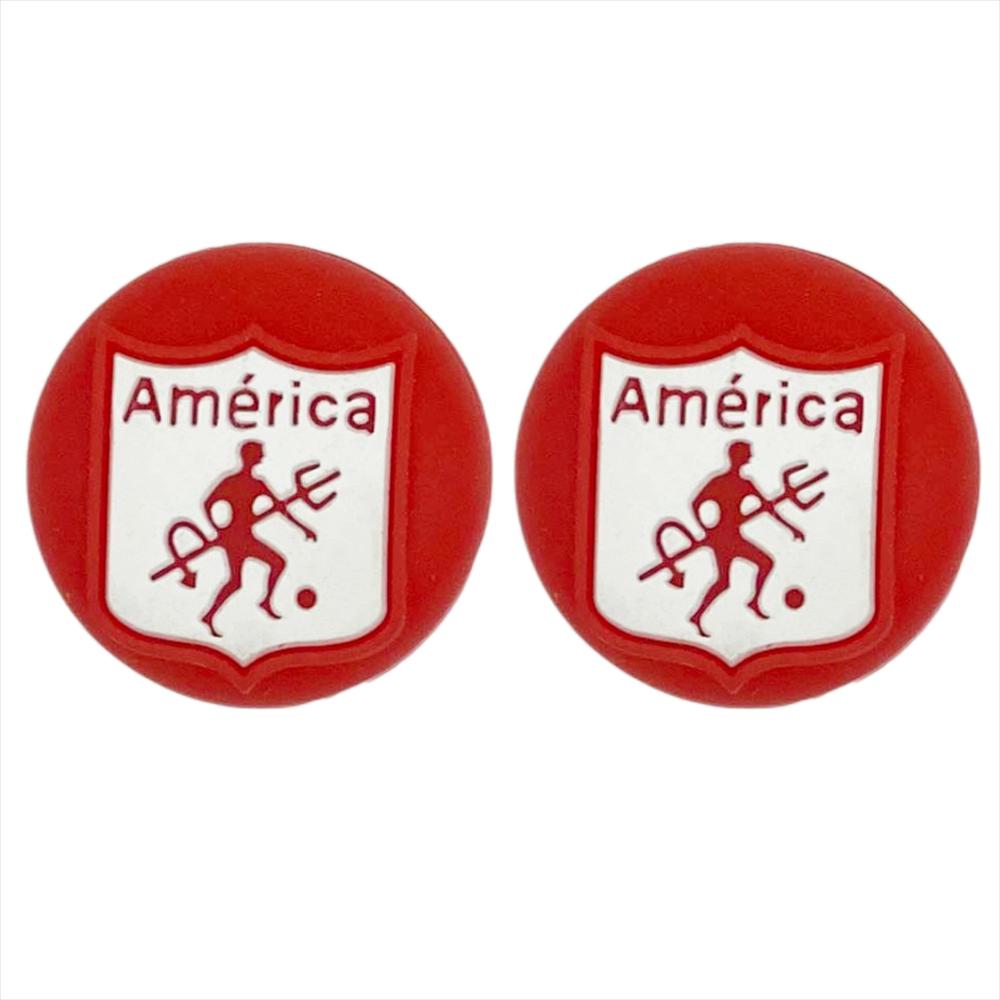1 Par Grips Protector Joystick Análogo Consola Diseño America De Cali img #1