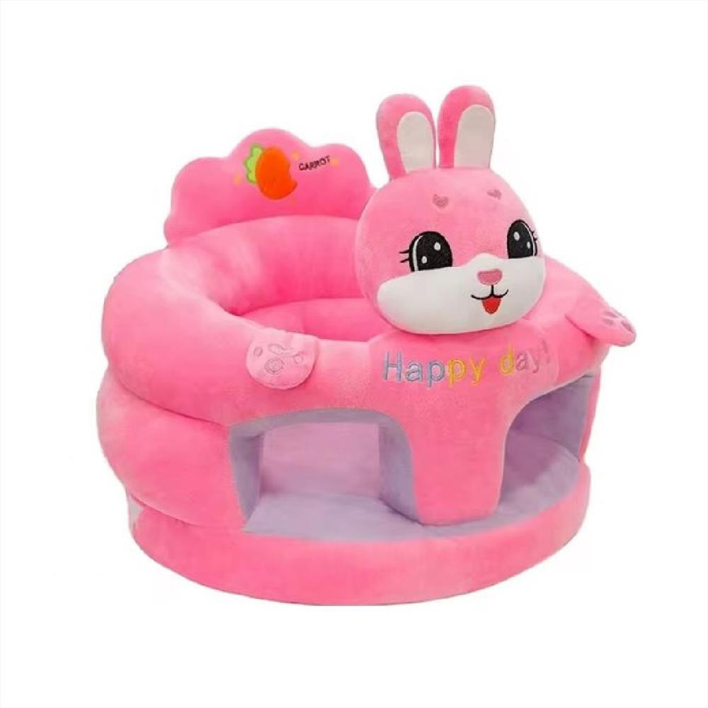 Silla Cojin Espuma Estabilizadora Para Bebe Niña Coneja Rosa img #1