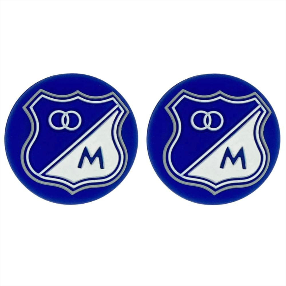 1 Par Grips Protector Joystick Análogo Consola Diseño Millonarios img #1
