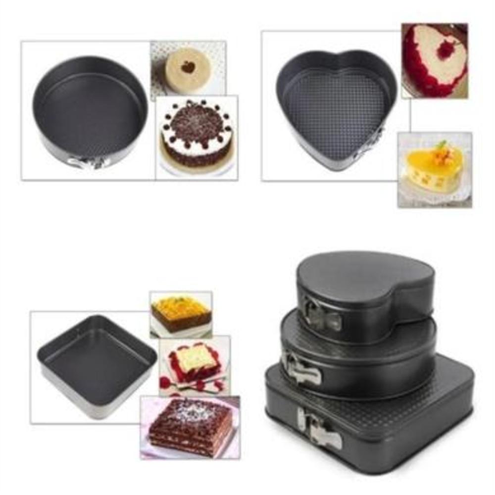 Set De 3 Moldes Para Torta img #3