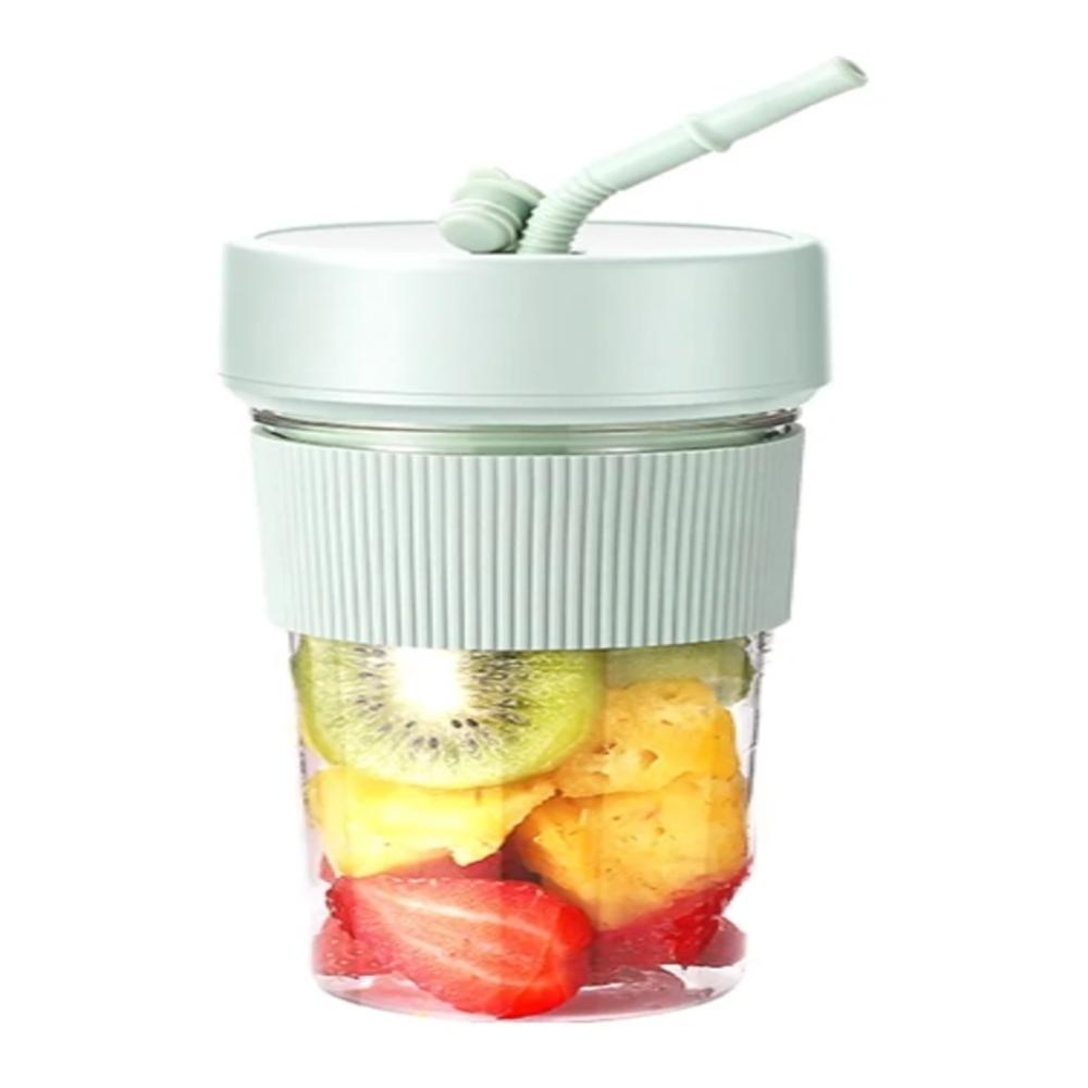 Vaso De Batidora Portátil Y Tapa De Viaje, Con Carga Usb K5 img #1