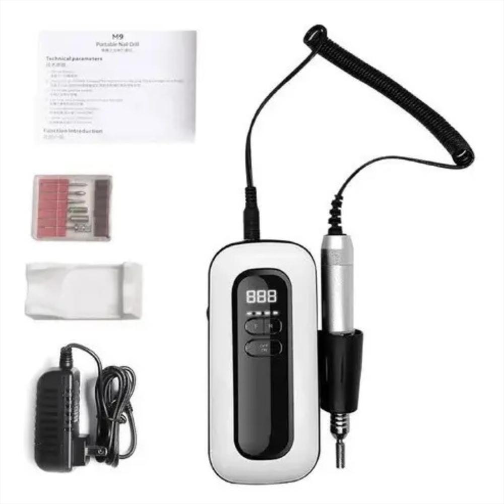 Pulidor Inalámbrico De Uñas Drill Eléctrico Portátil Y Digital 25 W Velocidad Ajustable img #1