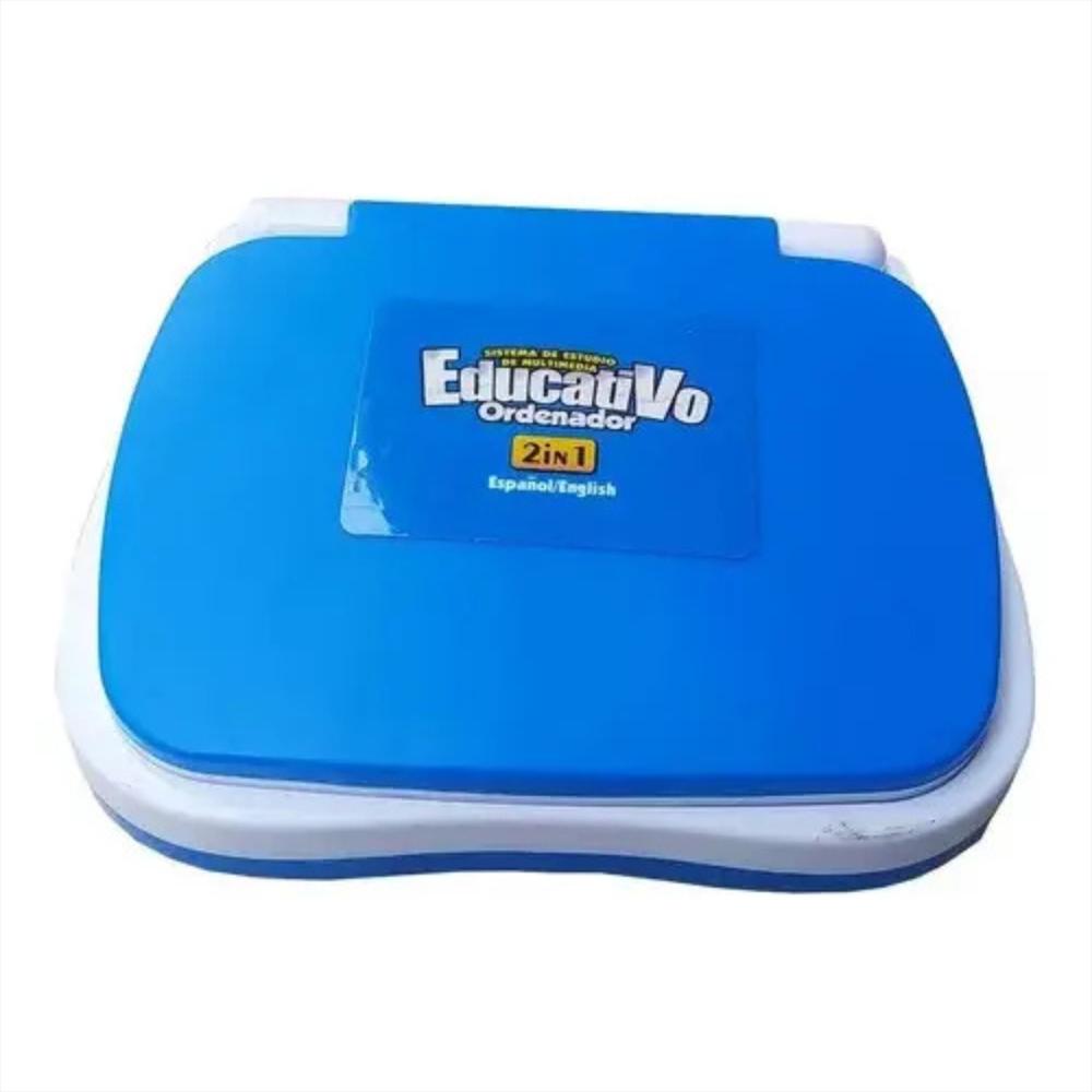 Mini Computador Portátil Con Mouse Juguete Didáctico Infantil Educativo Color Rosado img #3