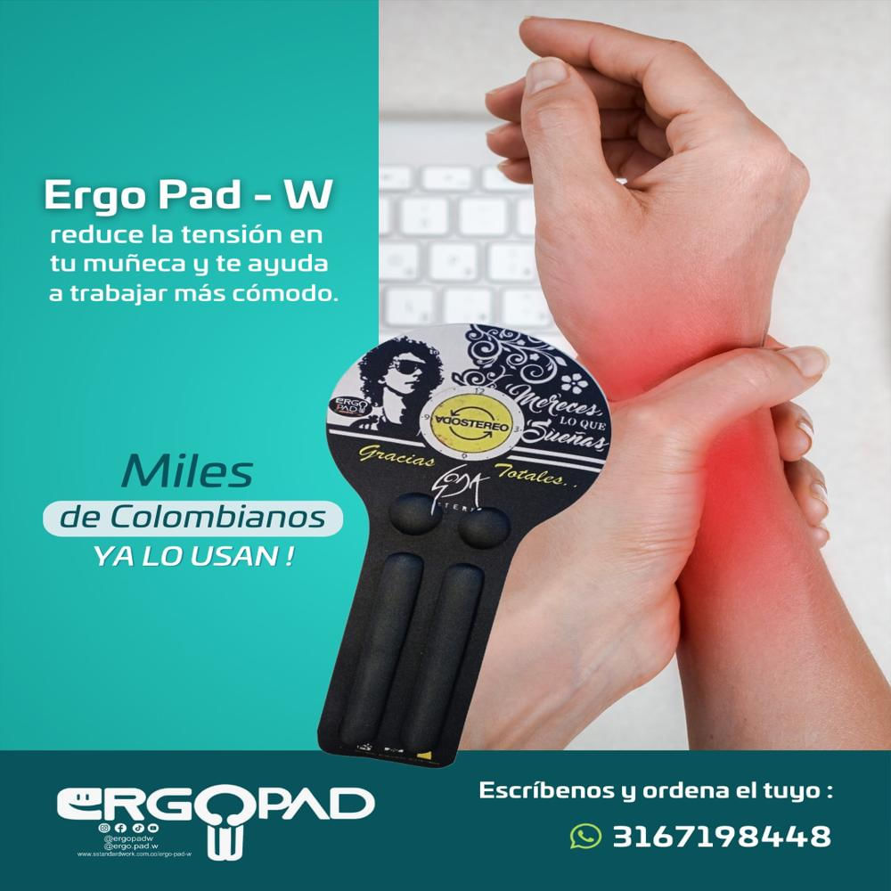 Pad Mouse Ergonómico Para Brazo Y Mano Desde La Seguridad Y Salud Laboral img #2