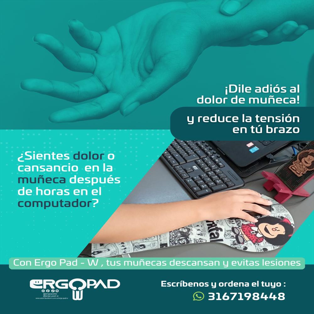 Pad Mouse Ergonómico Para Brazo Y Mano Desde La Seguridad Y Salud Laboral img #5