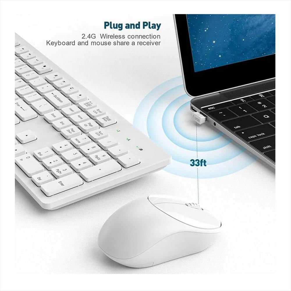 Kit Teclado Y Mouse Inalámbrico 2.4G img #4