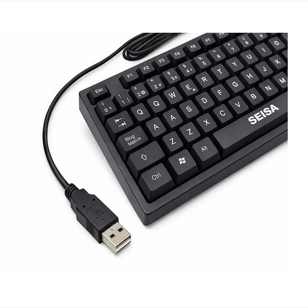 Teclado Usb Con Cable Para Pc Y Laptop img #3
