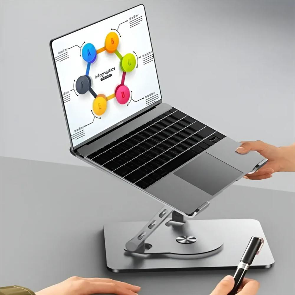 Soporte Metálico Para Notebook Y Tablet img #4