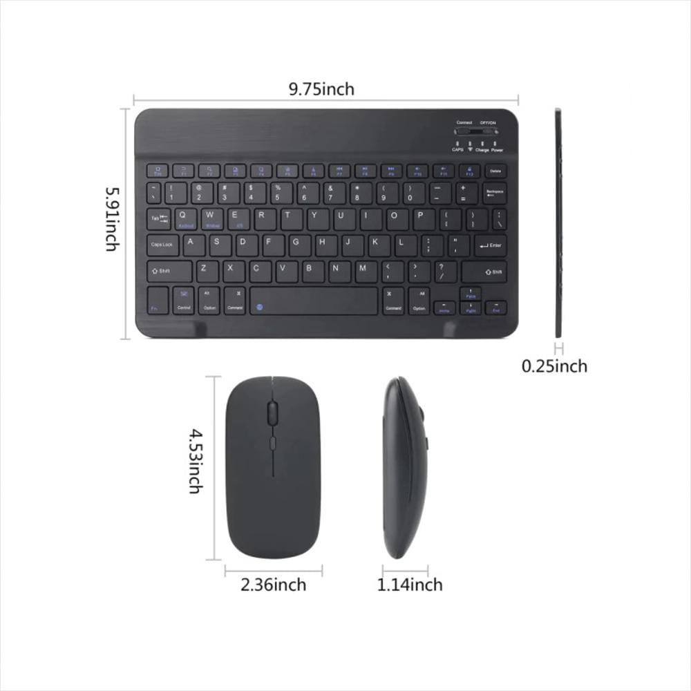 Kit Teclado Y Mouse Slim Inalámbrico 2.4G img #4