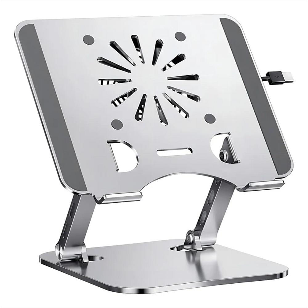 Soporte Metálico Con Cooler Para Notebook img #4
