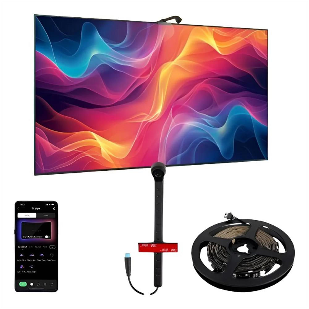 Tira Led Para Tv Con Detección De Color 4 Metros img #1