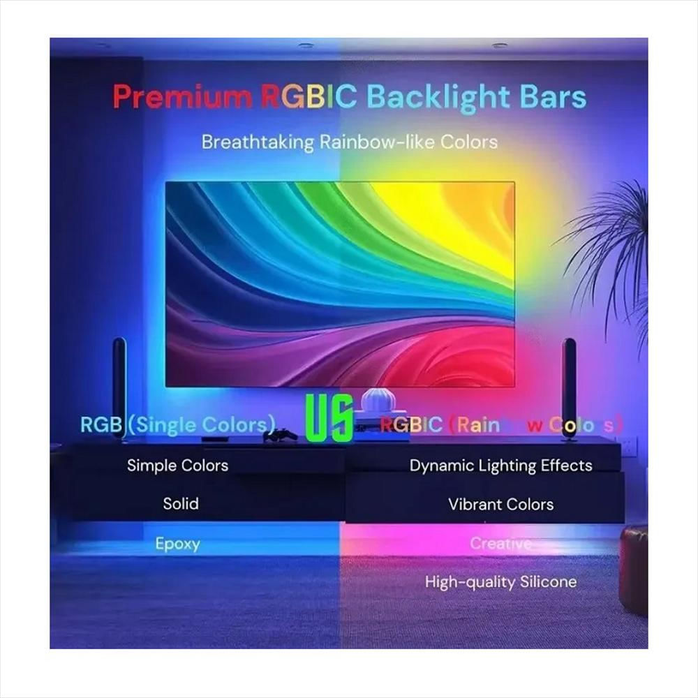Tira Led Para Tv Con Detección De Color 4 Metros img #3