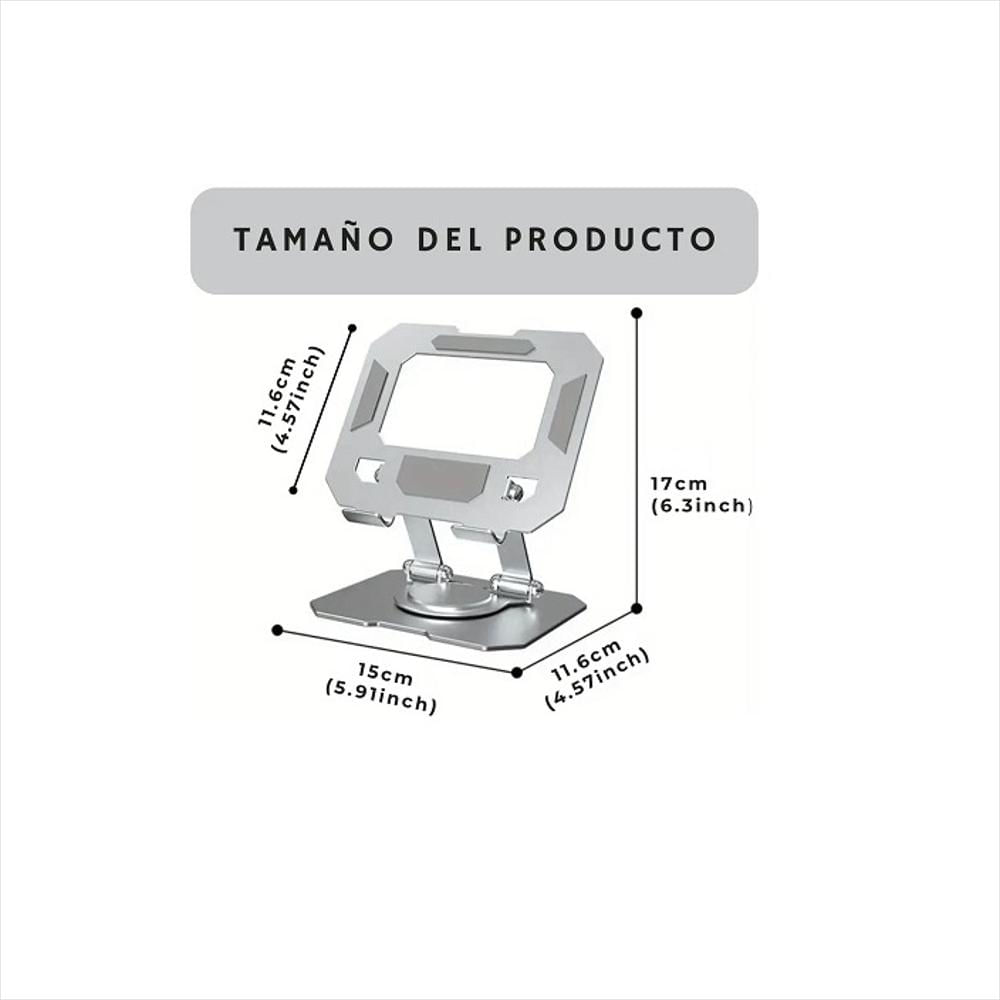 Mini Soporte Metálico Para Tablet Y Celular img #5