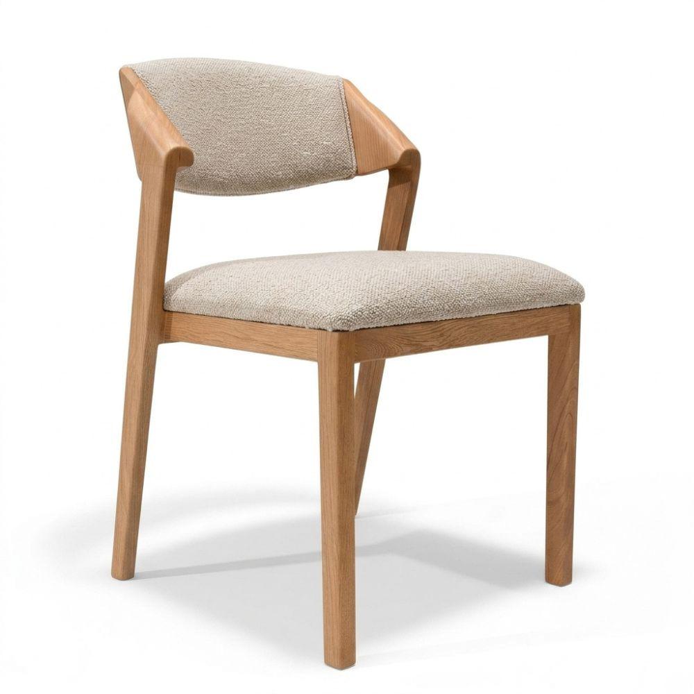 Juego De Comedor Estopa + 4 Sillas Diámetro 100Cm Roble Macizo Y Metal img #5