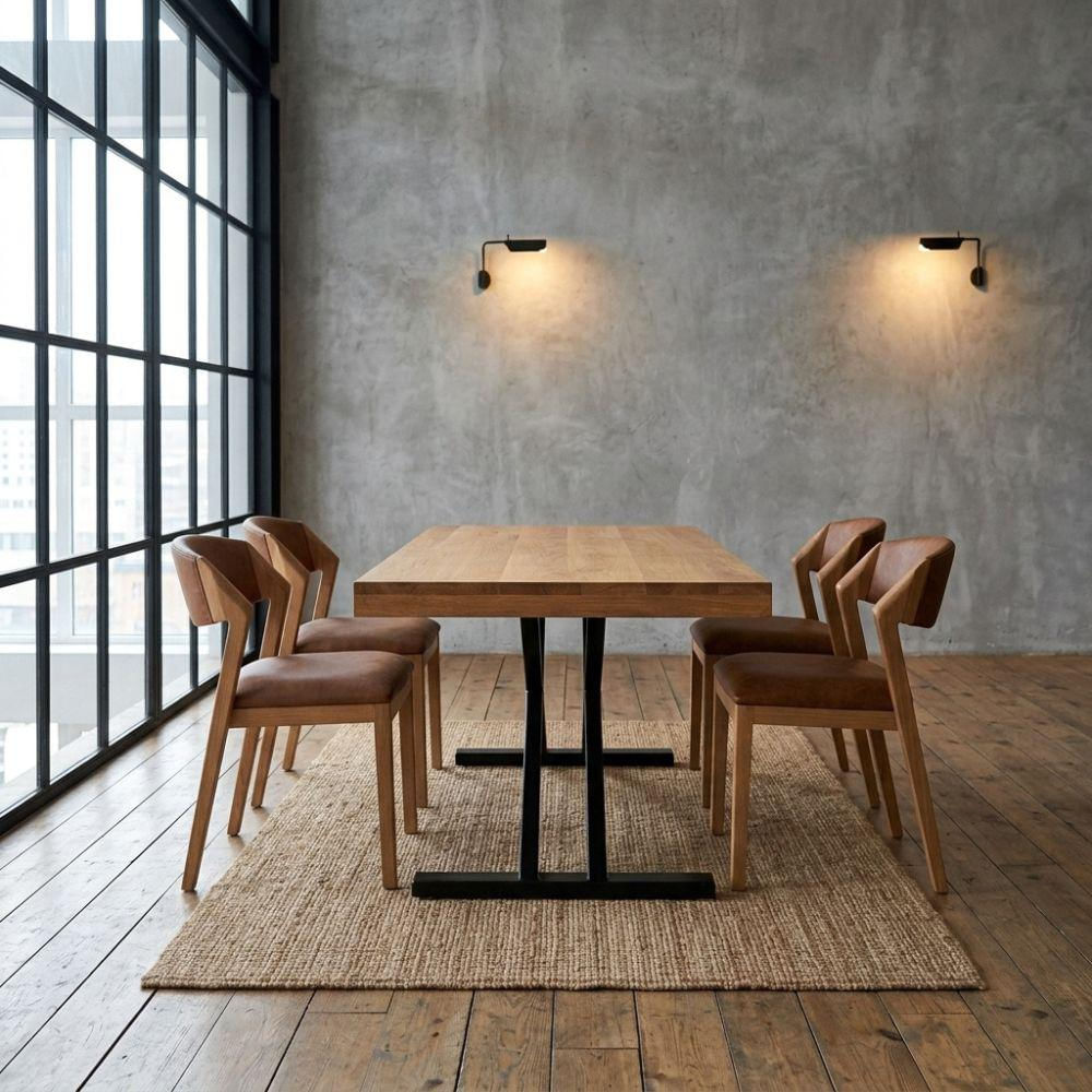 Juego De Comedor Branch 160Cm X 80Cm img #2