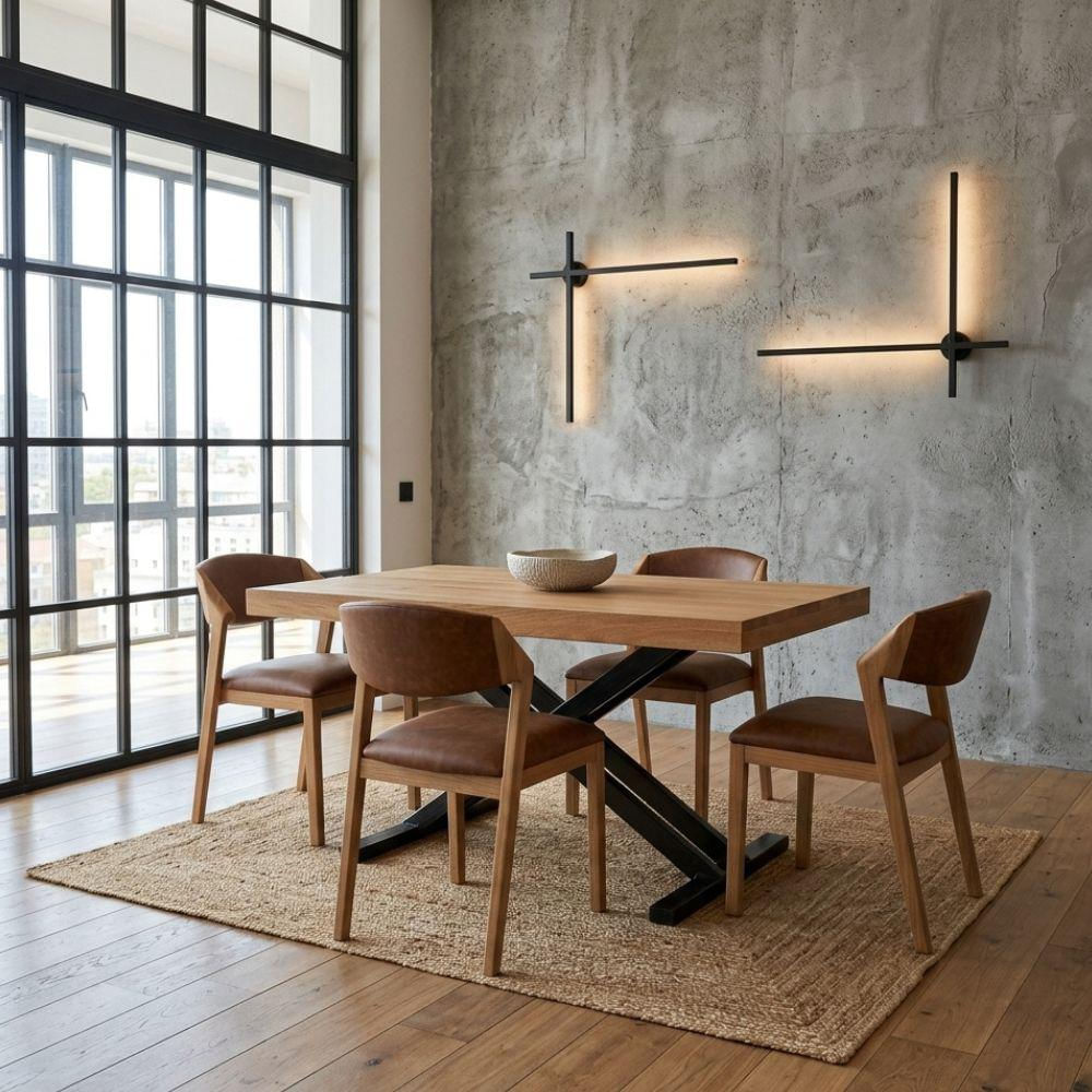 Juego De Comedor Branch 160Cm X 80Cm img #4
