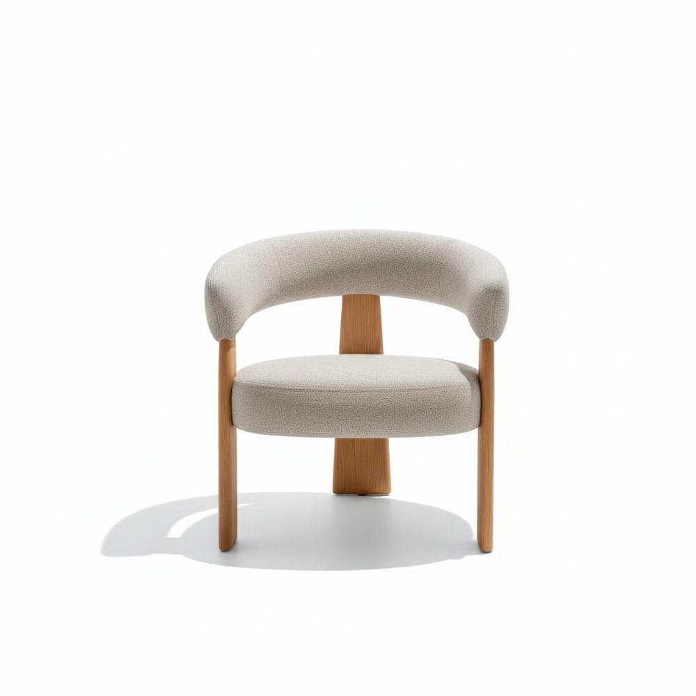 Juego De Comedor Urdu + 4 Sillas Utu Diámetro 140Cm Roble Macizo img #3