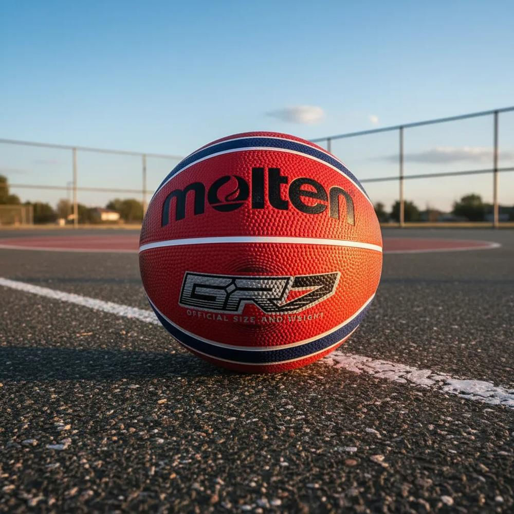 Balon De Baloncesto Molten Caucho 12P Bgrx #7 Outdoor Indoor img #2
