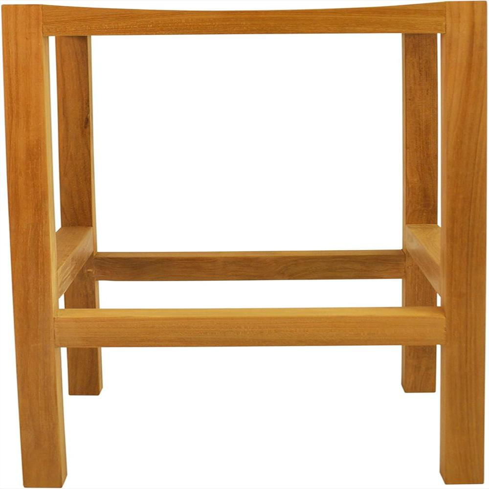 Silla De Bar Anderson Teak Sin Respaldo Cojín Espuma Dacron 5 Cm Exterior img #3