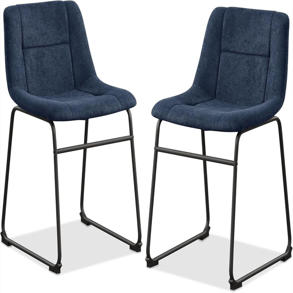 Silla Furniture Of America Tapizada Chenilla Detalles Galleta Copetuda 2 Tonos img #1
