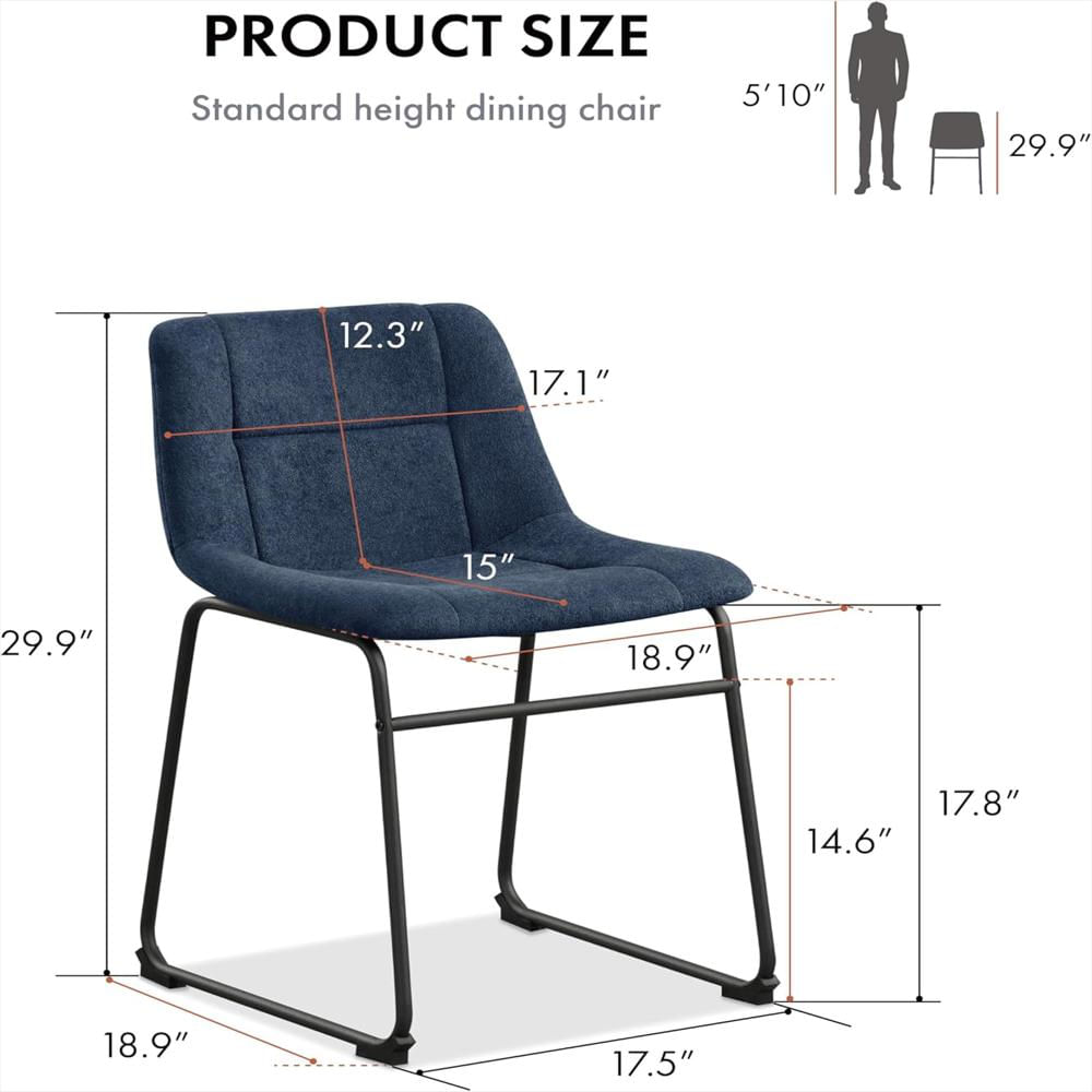 Silla Furniture Of America Tapizada Chenilla Detalles Galleta Copetuda 2 Tonos img #3