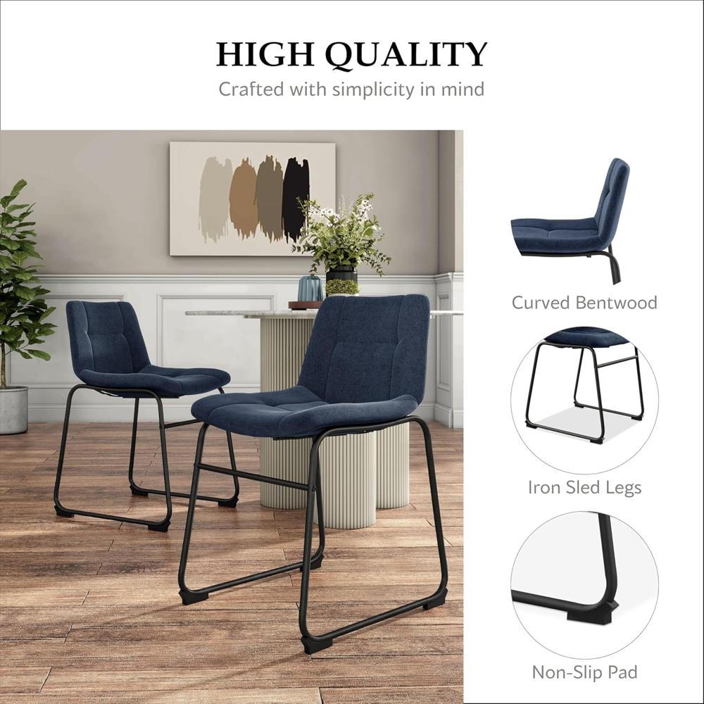 Silla Furniture Of America Tapizada Chenilla Detalles Galleta Copetuda 2 Tonos img #5