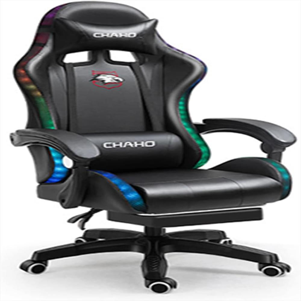 Silla Gamer Keuven Ergonomica Piel Sintética Reposapiés Soporta 200 Libras img #1
